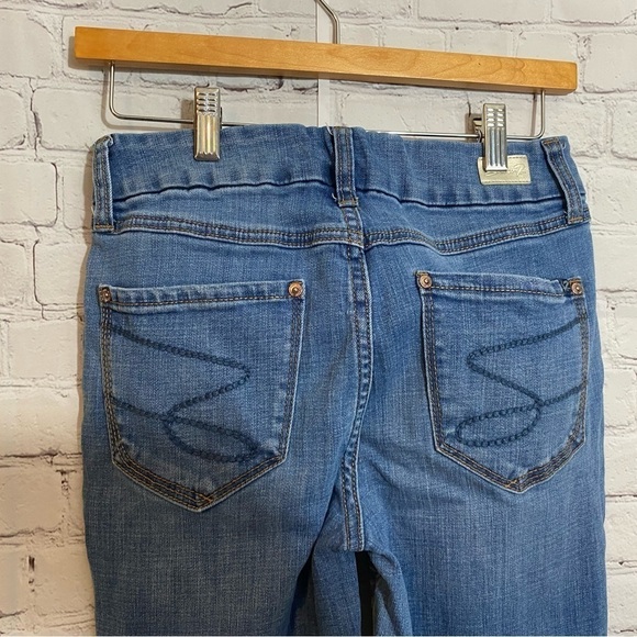 Seven7 Jeans Womens Size 4 Distressed Medium Wash Mid Rise Denim - Picture 3 of 7